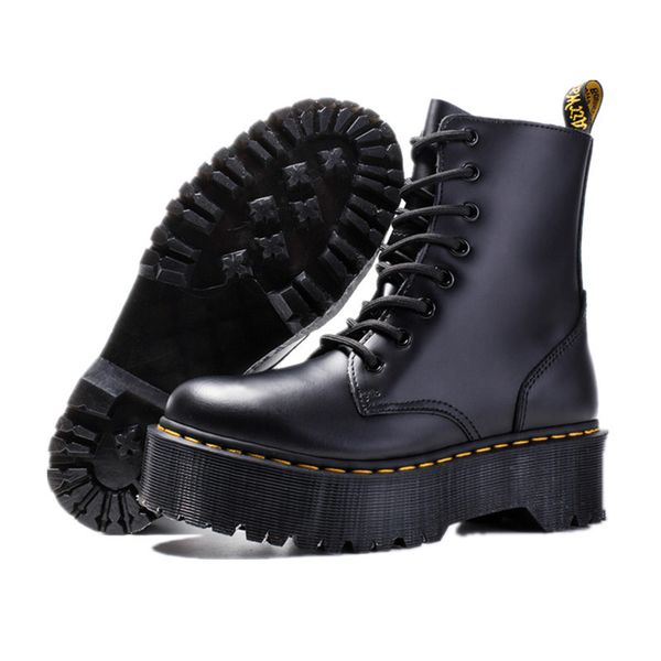 genuine leather flats women boots goth shoes chunky heel bottine femme zapatos casuales de mujer nko9, Black
genuine leather flats women boots goth shoes chunky heel bottine femme zapatos casuales de mujer nko9, Black
