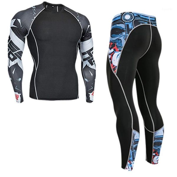 sports running shirts long sleeve +running leggins 2 piece tracksuit men compression tights rash gard male kit sportswear 4xl1, Black;blue
sports running shirts long sleeve +running leggins 2 piece tracksuit men compression tights rash gard male kit sportswear 4xl1, Black;blue