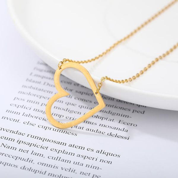 minimalist heart charm pendants necklaces love forever jewelry stainless steel chain rose gold necklace bridesmaid gift bff, Silver
minimalist heart charm pendants necklaces love forever jewelry stainless steel chain rose gold necklace bridesmaid gift bff, Silver