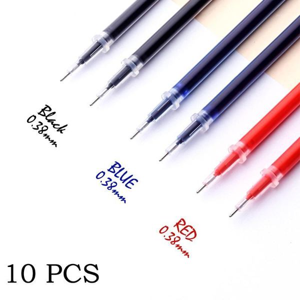 0.38mm 10pcs/bag gel pen refill office signature rods red blue black ink refill office school stationery writing supplies1, Black;red
0.38mm 10pcs/bag gel pen refill office signature rods red blue black ink refill office school stationery writing supplies1, Black;red