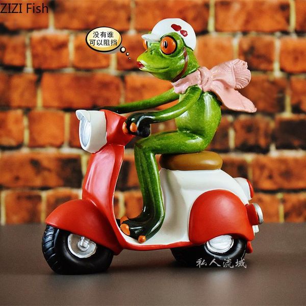 decorative objects & figurines pastoral creative frog motorcycle decoration resin model crafts tv cabinet office modern animal sculpture hom
decorative objects & figurines pastoral creative frog motorcycle decoration resin model crafts tv cabinet office modern animal sculpture hom