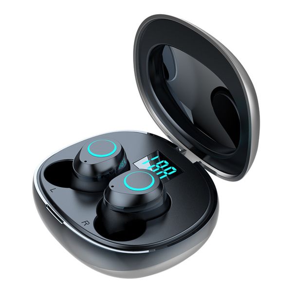 i07 wirels binaural digital display headset, tws bluetooth headset 5.0 master slave switching
i07 wirels binaural digital display headset, tws bluetooth headset 5.0 master slave switching
