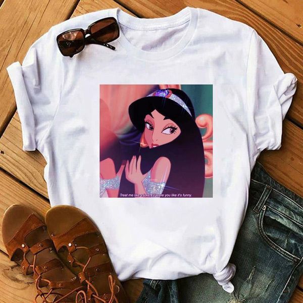 new fashion women tshirt cute princess printed tee shirts female funny harajuku short sleeve tee summer women t-shirts tee, White
new fashion women tshirt cute princess printed tee shirts female funny harajuku short sleeve tee summer women t-shirts tee, White