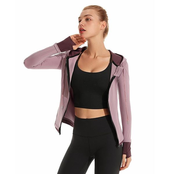 hooded fitness sport jacket women quick dry running coat zipper hoodie sweatshirt sportswear gym training clothing, Black;red
hooded fitness sport jacket women quick dry running coat zipper hoodie sweatshirt sportswear gym training clothing, Black;red
