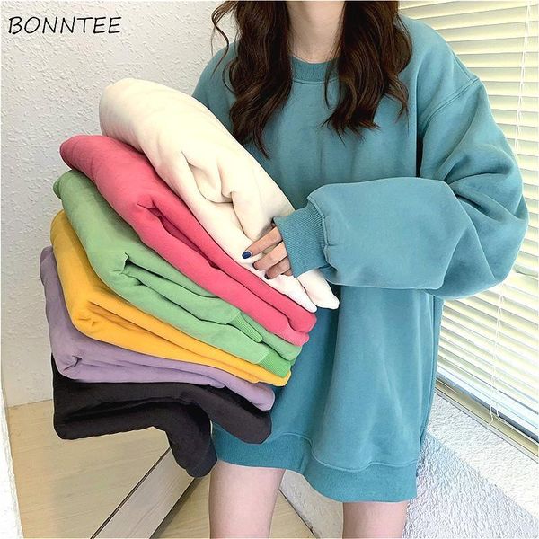 hoodies women plus velvet warm all-match solid oversize ulzzang korean style womens o-neck students harajuku hoodie streetwear1, Black
hoodies women plus velvet warm all-match solid oversize ulzzang korean style womens o-neck students harajuku hoodie streetwear1, Black
