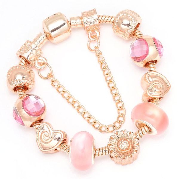 charm bracelets chieloys drop luxury rose gold snake chain diy bracelet with crystal heart beads jewelry brand gift, Golden;silver
charm bracelets chieloys drop luxury rose gold snake chain diy bracelet with crystal heart beads jewelry brand gift, Golden;silver