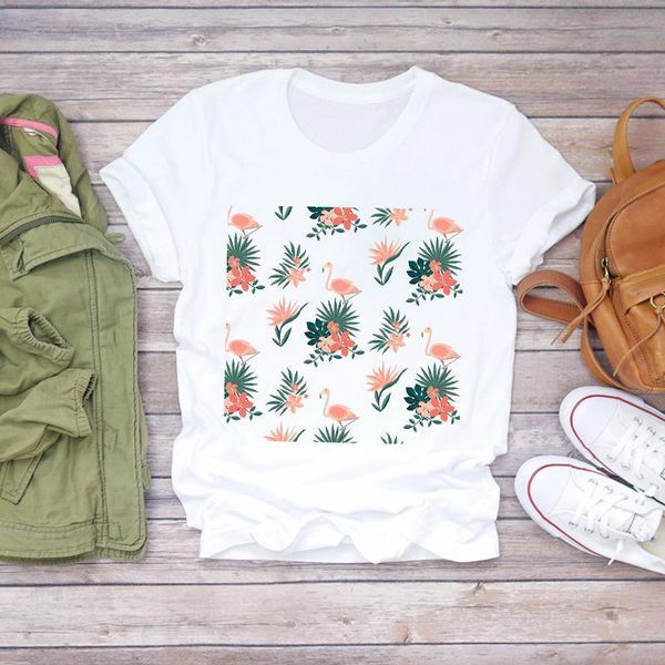 women 2020 cute cartoon flamingo cute 90s print beach summer shirt ladies womens t-shirts t graphic female tee t-shirt, White
women 2020 cute cartoon flamingo cute 90s print beach summer shirt ladies womens t-shirts t graphic female tee t-shirt, White