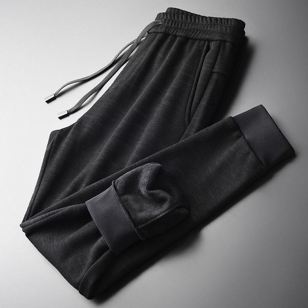 men's pants add velvet male autumn winter thicken casual trousers fashion slim fit man plus size 4xl, Black
men's pants add velvet male autumn winter thicken casual trousers fashion slim fit man plus size 4xl, Black