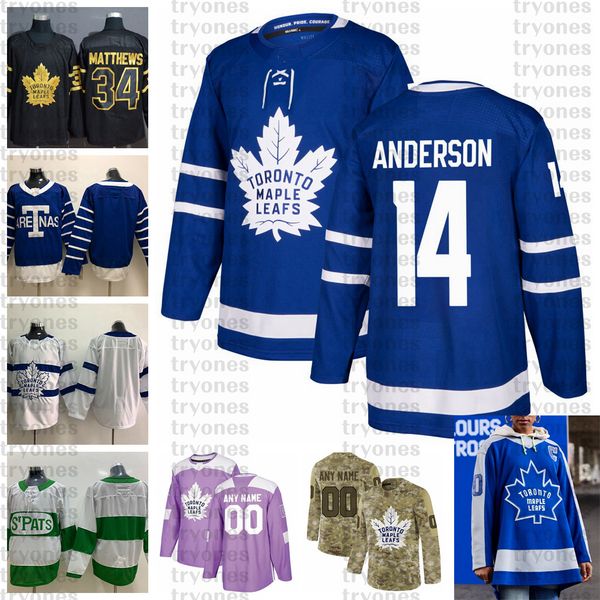 2021 reverse retro customize #14 joey anderson toronto maple leafs jerseys golden edition camo veterans day fights cancer hockey jersey, Black;red
2021 reverse retro customize #14 joey anderson toronto maple leafs jerseys golden edition camo veterans day fights cancer hockey jersey, Black;red