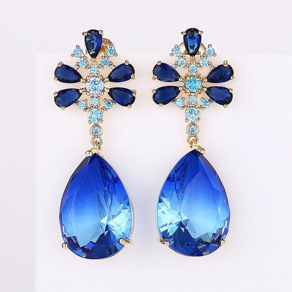 dangle & chandelier large water drop stone earrings 3 gradient cz tourmaline women fashion wedding jewelry xiumeiyizu milan show, Silver
dangle & chandelier large water drop stone earrings 3 gradient cz tourmaline women fashion wedding jewelry xiumeiyizu milan show, Silver