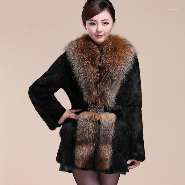 2018 new arrival natural raccoon fur collar fur coat women long new season jacket female special offer1, Black
2018 new arrival natural raccoon fur collar fur coat women long new season jacket female special offer1, Black