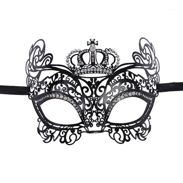 party masks iron eye face mask women vintage hollow rhinestone crown girls prom masquerade halloween cosplay costume1
party masks iron eye face mask women vintage hollow rhinestone crown girls prom masquerade halloween cosplay costume1