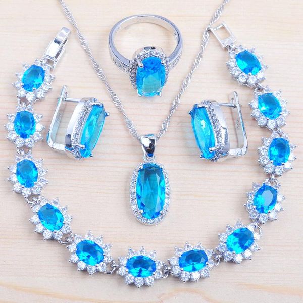 elegant silver color wedding jewelry sets blue cubic zirconia women pendant/necklace /ring/earrings/bracelet dropshipping qs0168
elegant silver color wedding jewelry sets blue cubic zirconia women pendant/necklace /ring/earrings/bracelet dropshipping qs0168