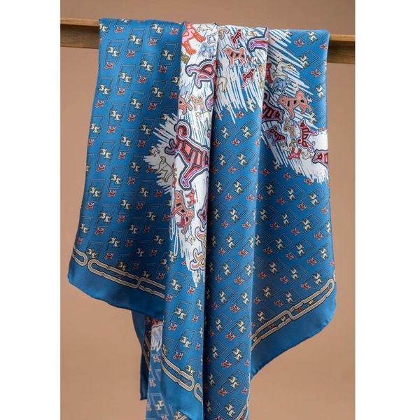 scarves cute dog print 100% silk scarf wraps fashion foulard head for women ladies 35"x35", Blue;gray
scarves cute dog print 100% silk scarf wraps fashion foulard head for women ladies 35"x35", Blue;gray