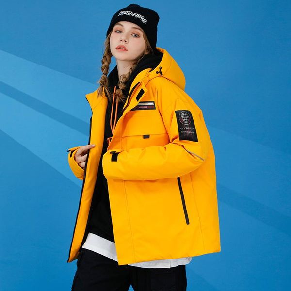 winter 2020 new youth thickened men's down jacket couple short work coat fashion man, Black
winter 2020 new youth thickened men's down jacket couple short work coat fashion man, Black