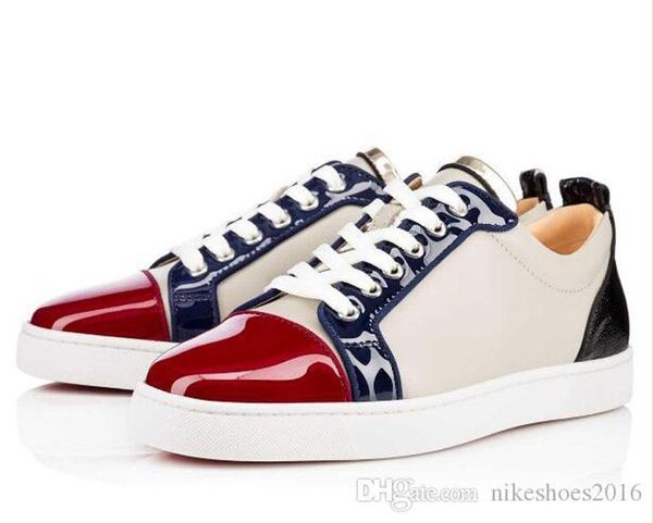 brand designers spikes мужская плоская патентная кожа из кожи смешанных топ топ мужчины красный нижний повседневный кроссовки красные подошв, Black
brand designers spikes мужская плоская патентная кожа из кожи смешанных топ топ мужчины красный нижний повседневный кроссовки красные подошв, Black