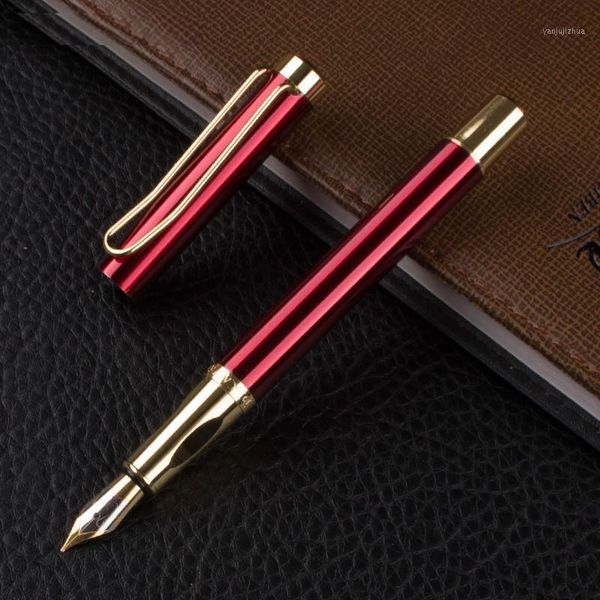 dika wen 8010 red gold clip business ink pen luxury gift office school office supplies gifts writing metal fountain pen1
dika wen 8010 red gold clip business ink pen luxury gift office school office supplies gifts writing metal fountain pen1
