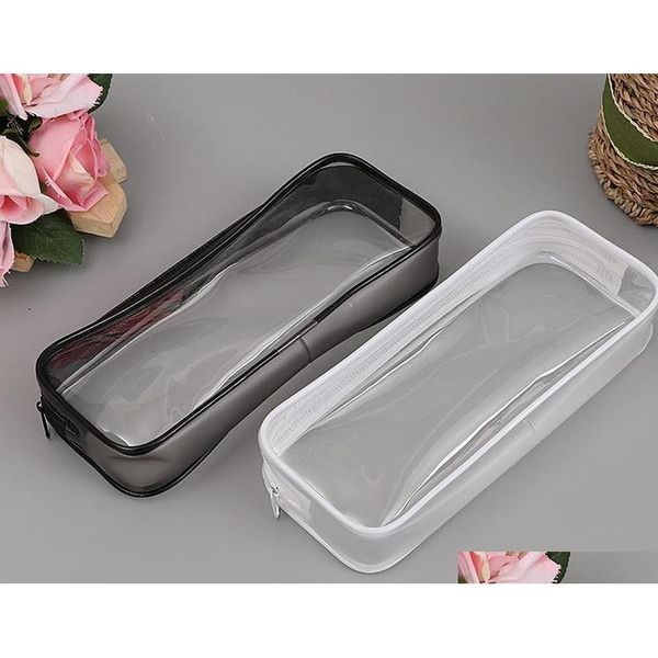 pvc pencil bag zipper pouch school students clear transparent waterproof plastic pvc storage box pen case mini travel makeup bags nitdb
pvc pencil bag zipper pouch school students clear transparent waterproof plastic pvc storage box pen case mini travel makeup bags nitdb