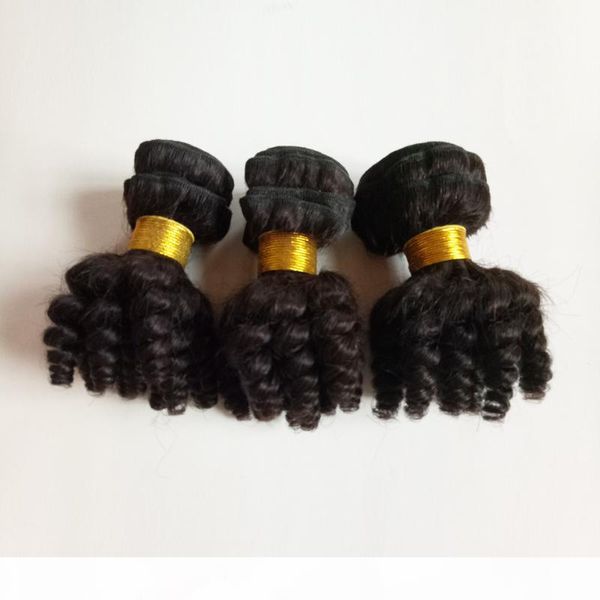 brazilian human hair aunty funmi boucy curl european fashion hair extensions 100g pc 3pcs lot smooth and soft keep scale factory price sales, Black
brazilian human hair aunty funmi boucy curl european fashion hair extensions 100g pc 3pcs lot smooth and soft keep scale factory price sales, Black