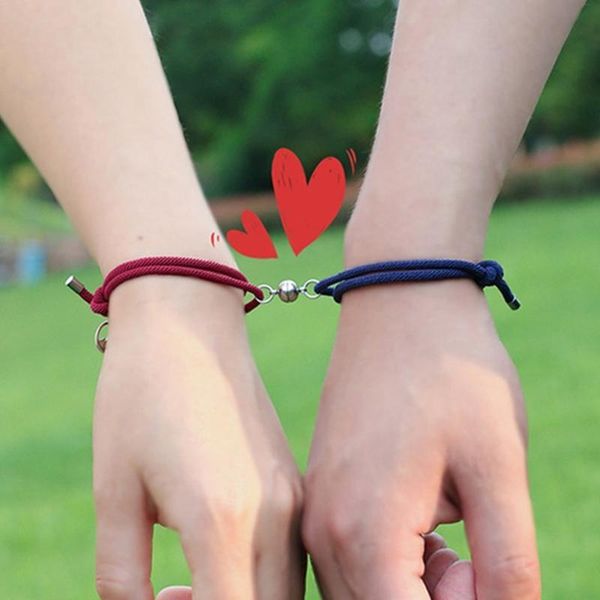 mkendn couples bracelets friend attract women men bracelet red blue rope weaving magnet attract long-distance love jewelry wmtstn
mkendn couples bracelets friend attract women men bracelet red blue rope weaving magnet attract long-distance love jewelry wmtstn