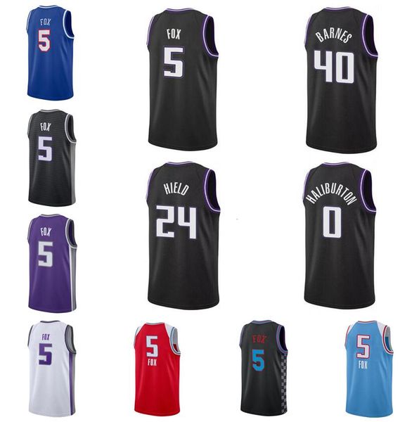 basketball jerseys de'aaron fox #5 tyrese haliburton #0 buddy hield #24 harrison barnes #40 2021-22 city jersey men youth s-xxl, Black;red
basketball jerseys de'aaron fox #5 tyrese haliburton #0 buddy hield #24 harrison barnes #40 2021-22 city jersey men youth s-xxl, Black;red