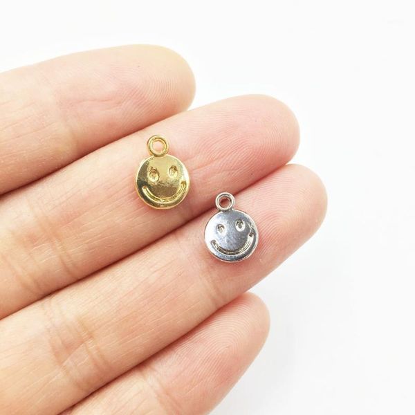 eruifa 20pcs 8mm mini smile head charms pendant necklace,earring jewelry diy handmade gold lead/nickle, Bronze;silver
eruifa 20pcs 8mm mini smile head charms pendant necklace,earring jewelry diy handmade gold lead/nickle, Bronze;silver