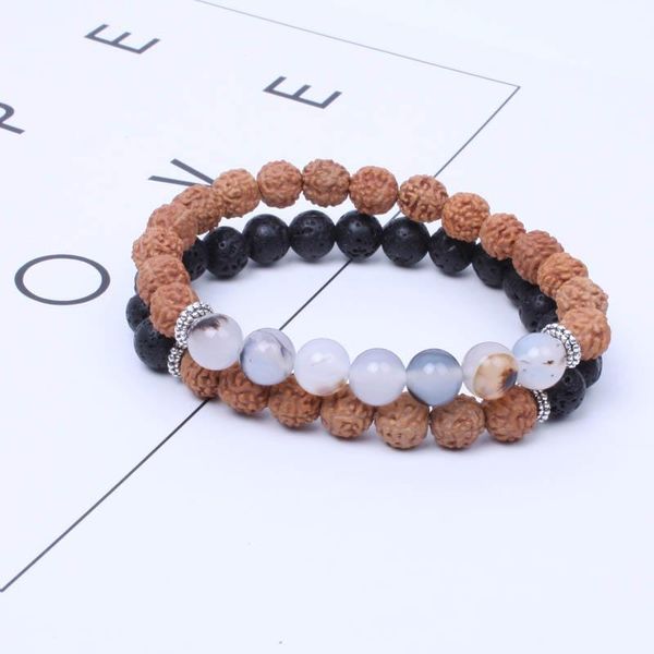 8mm natural lava stone onyx beads mala bracelet yoga bracelet for lovers couples jewelry stretch dropshipping, Black
8mm natural lava stone onyx beads mala bracelet yoga bracelet for lovers couples jewelry stretch dropshipping, Black