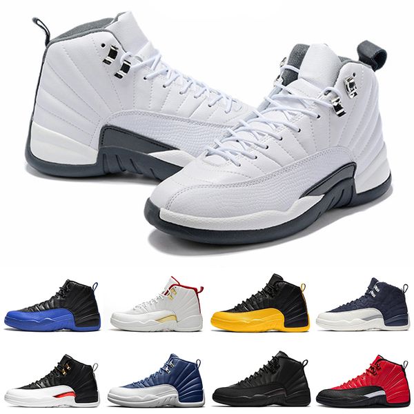 12 12s dark grey wntr bumblebee mens basketball shoes international flight high taxi wings wntr men sports designer trainers sneakers us7-13, White;red
12 12s dark grey wntr bumblebee mens basketball shoes international flight high taxi wings wntr men sports designer trainers sneakers us7-13, White;red