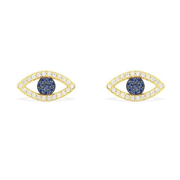stud sljely 925 sterling silver 3 gold color mini evil eyes earrings inlay cubic zirconia blue stone women luxury jewelry, Golden;silver
stud sljely 925 sterling silver 3 gold color mini evil eyes earrings inlay cubic zirconia blue stone women luxury jewelry, Golden;silver