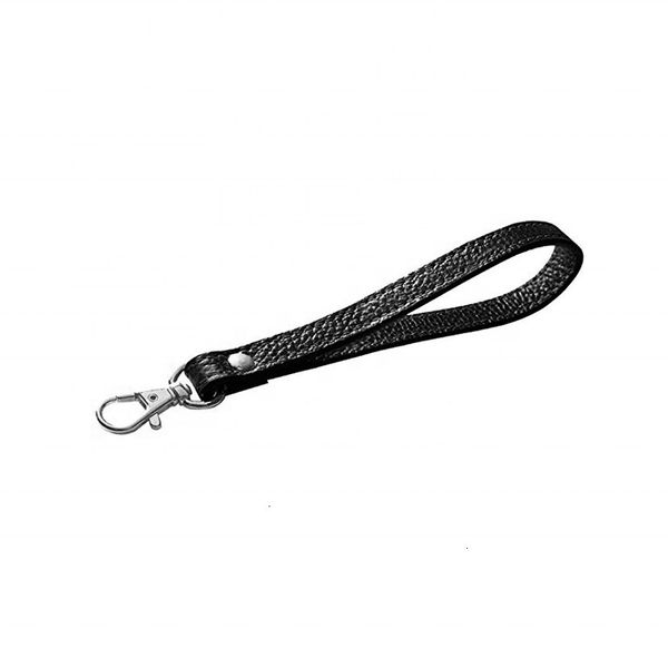 for cars , genuine leather lanyard key keychains chain with metal, Silver