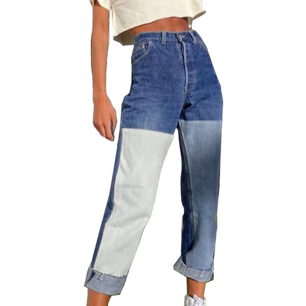 women's jeans high waisted women frayed blue womens clothing loose denim pants casual female long trousers
women's jeans high waisted women frayed blue womens clothing loose denim pants casual female long trousers