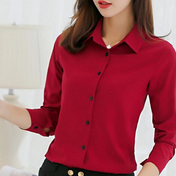 office blouse women summer chiffon blouses shirts ladies girls casual formal blouse long sleeve female shirt blusa feminina, White
office blouse women summer chiffon blouses shirts ladies girls casual formal blouse long sleeve female shirt blusa feminina, White