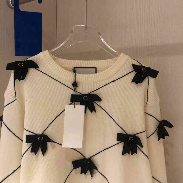 women's sweaters knitted sweater cardigan with bowknot brand est designed, pullover round neck knitting sweaters sml #9131 dyg8, White;black
women's sweaters knitted sweater cardigan with bowknot brand est designed, pullover round neck knitting sweaters sml #9131 dyg8, White;black