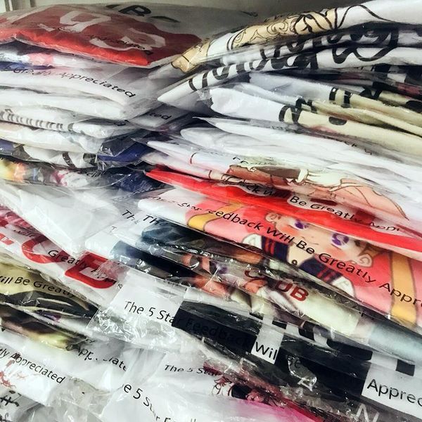 2019 women fashion cute lucky parcel surprise random cartoon letter printing t-shirt harajuku loose o-neck casual female t-shirt, White
2019 women fashion cute lucky parcel surprise random cartoon letter printing t-shirt harajuku loose o-neck casual female t-shirt, White