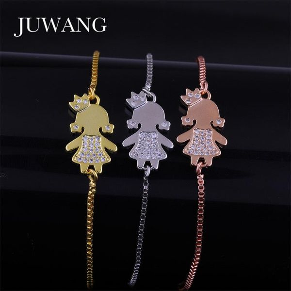juwang cute crown girl bracelets & bangles for woman girls fashion charm bracelets adjustable chain christmas jewelry wholesale, Black
juwang cute crown girl bracelets & bangles for woman girls fashion charm bracelets adjustable chain christmas jewelry wholesale, Black