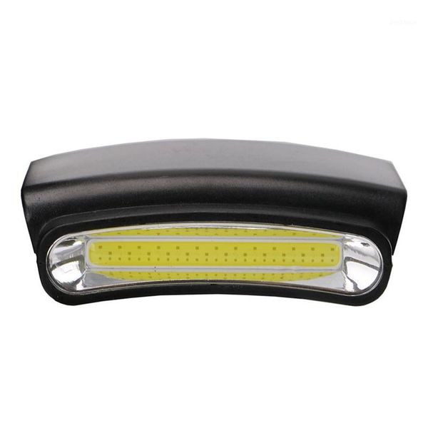 cob led clip on white cap hat lamp cycling hiking camping head light with battery 3 modes black1
cob led clip on white cap hat lamp cycling hiking camping head light with battery 3 modes black1