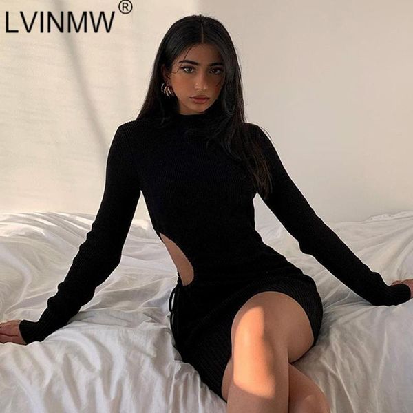 casual dresses lvinmw mock neck long sleeve side lace up slim elegant mini dress pleated fashion knitting women autumn street, Black;gray
casual dresses lvinmw mock neck long sleeve side lace up slim elegant mini dress pleated fashion knitting women autumn street, Black;gray