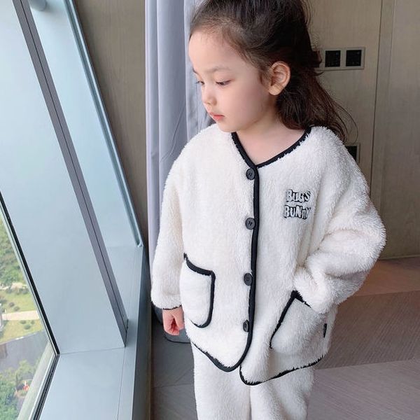 children's clothing children's pajamas autumn and winter new girls double-sided velvet embroidery home service suit outside women&, Blue;red
children's clothing children's pajamas autumn and winter new girls double-sided velvet embroidery home service suit outside women&, Blue;red