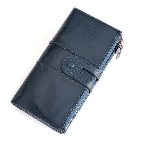 vintage genuine leather ladies wallet korean fashion layer cowhide rfid long clutch wallet, Red;black
vintage genuine leather ladies wallet korean fashion layer cowhide rfid long clutch wallet, Red;black