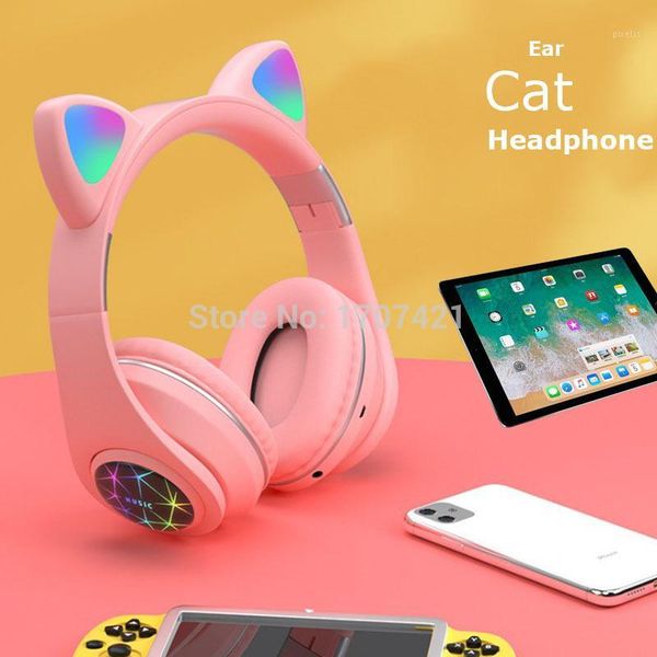 2020 new led cat ear noise cancelling headphones bluetooth 5.0 young people kids headset support tf card 3.5mm plug with mic1 
2020 new led cat ear noise cancelling headphones bluetooth 5.0 young people kids headset support tf card 3.5mm plug with mic1