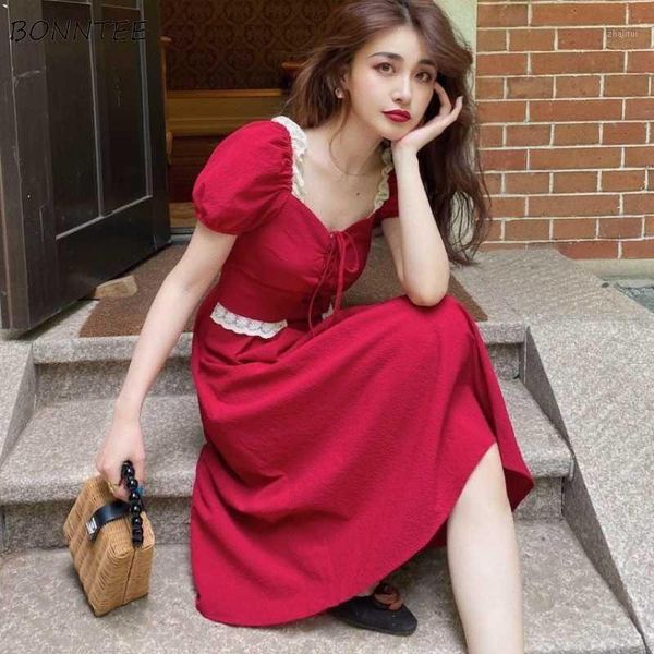 dress women lace bandage puff sleeves french style party dresses fashion chiffon large size 2xl red chic summer romantic womens1, Black;gray
dress women lace bandage puff sleeves french style party dresses fashion chiffon large size 2xl red chic summer romantic womens1, Black;gray