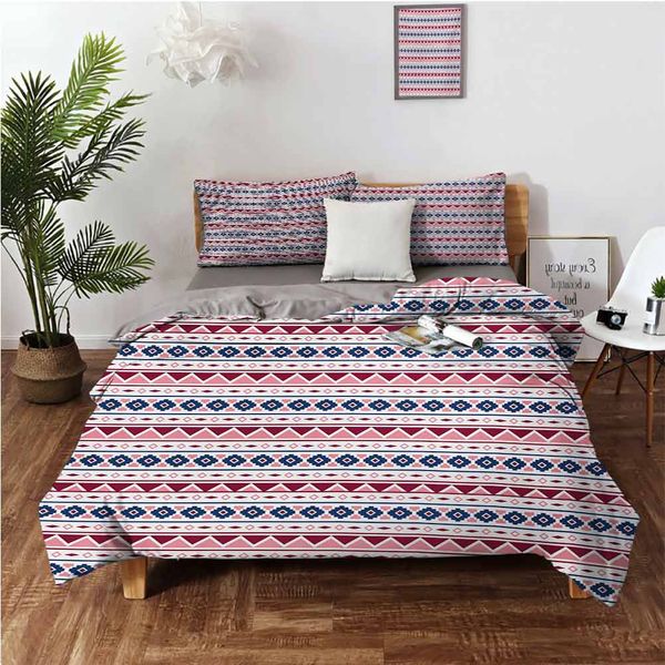 tribal pattern with triangles rhombuses squares pastel illustrationbedding 3-piece set
tribal pattern with triangles rhombuses squares pastel illustrationbedding 3-piece set