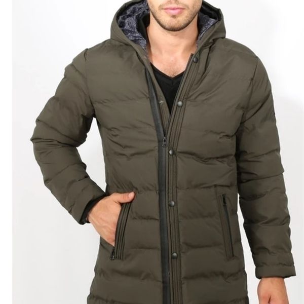 men, slim fit long hooded puffer coat, winter, autumn, spring, office, casual,. new season, stylish, perfect q1209, Black
men, slim fit long hooded puffer coat, winter, autumn, spring, office, casual,. new season, stylish, perfect q1209, Black