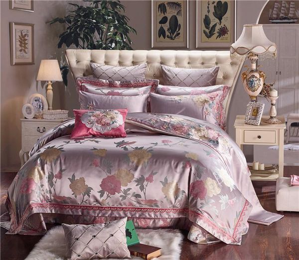 bedding sets 4/6/10pc pink silver cotton satin luxury set king size wedding duvet cover bed/flat sheet bed spread pillow
bedding sets 4/6/10pc pink silver cotton satin luxury set king size wedding duvet cover bed/flat sheet bed spread pillow