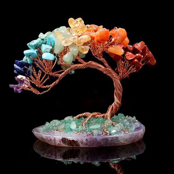 5 pcs irregular shape colorful rianbow stone pendant tree of life healing chakra copper wire wrap jewelr, Silver
5 pcs irregular shape colorful rianbow stone pendant tree of life healing chakra copper wire wrap jewelr, Silver
