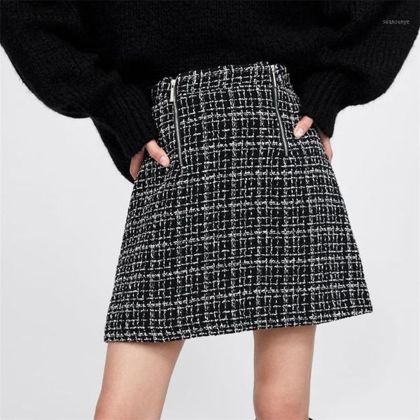 20209 autumn and winter net red skirt high waist temperament tweed a word package hip skirt1, Black
20209 autumn and winter net red skirt high waist temperament tweed a word package hip skirt1, Black