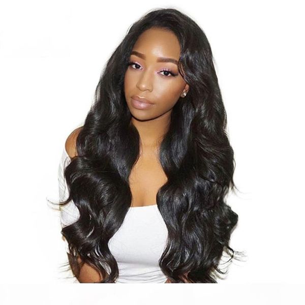 body wave lace front wigs with baby hair pre plucked brazilian human hair wigs for fashion women, Black;brown
body wave lace front wigs with baby hair pre plucked brazilian human hair wigs for fashion women, Black;brown