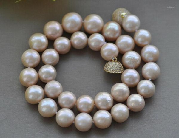beautiful 13-15mm round pink edison keshi pearl necklace 18" 36"1, Silver
beautiful 13-15mm round pink edison keshi pearl necklace 18" 36"1, Silver