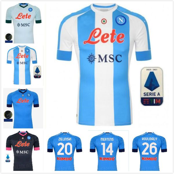men kids kit 20 21 napoli soccer jersey home 2020 2021 naples zielinski hamsik insigne mertens callejon player rog football shirts, Black;yellow
men kids kit 20 21 napoli soccer jersey home 2020 2021 naples zielinski hamsik insigne mertens callejon player rog football shirts, Black;yellow