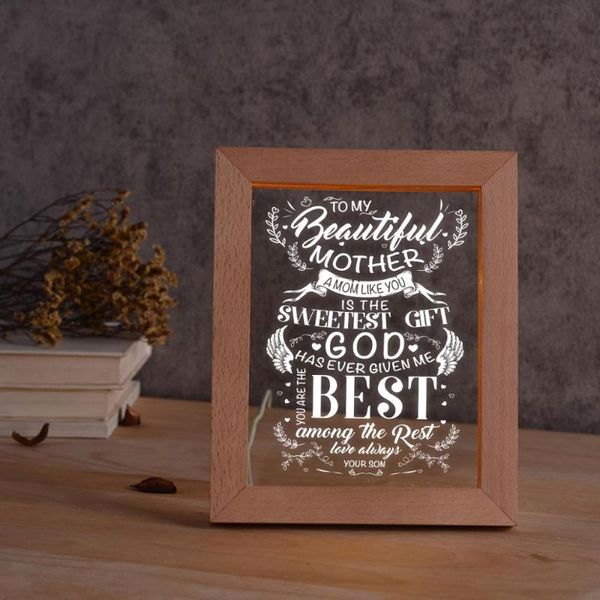 to my mom led wooden frame personalized text picture p frame holiday birthday present, Pink;blue
to my mom led wooden frame personalized text picture p frame holiday birthday present, Pink;blue
